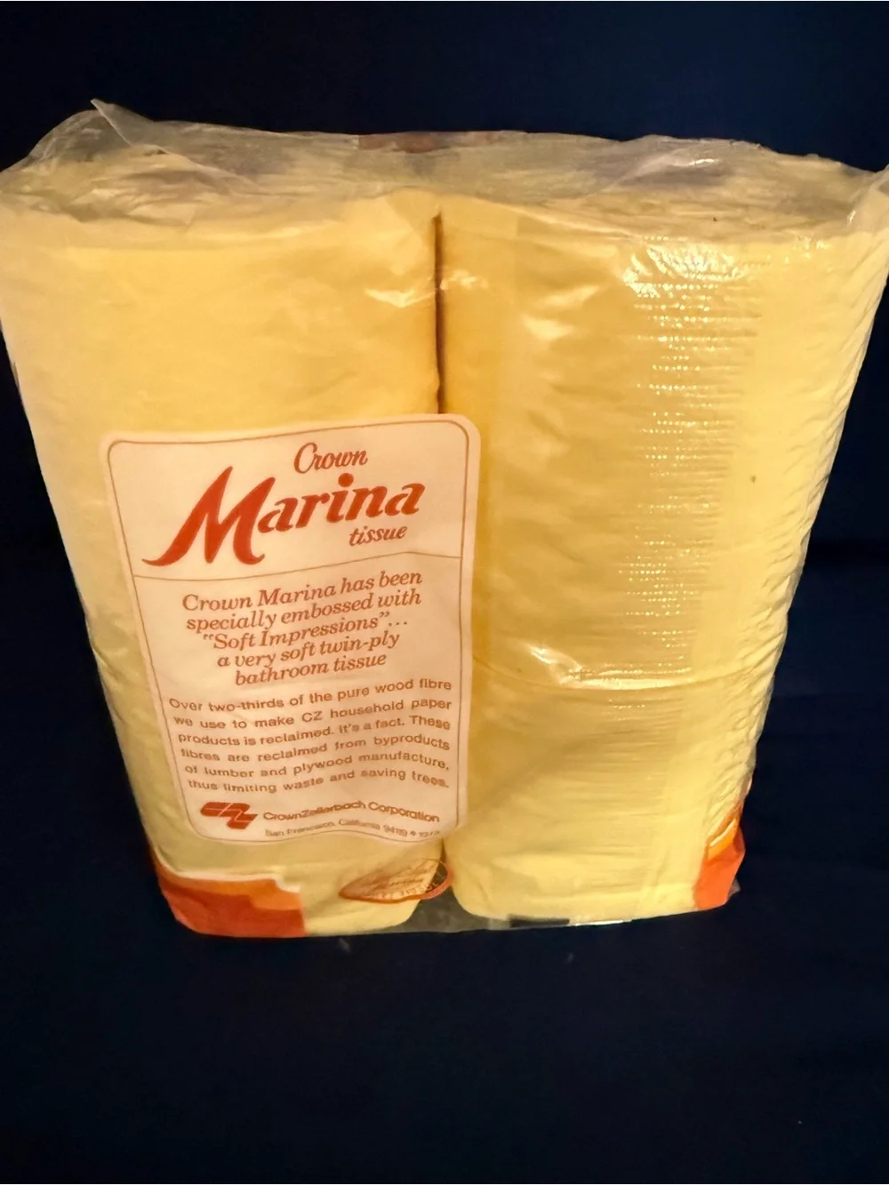 MARINA Twin-Ply Tissue Rolls 1970